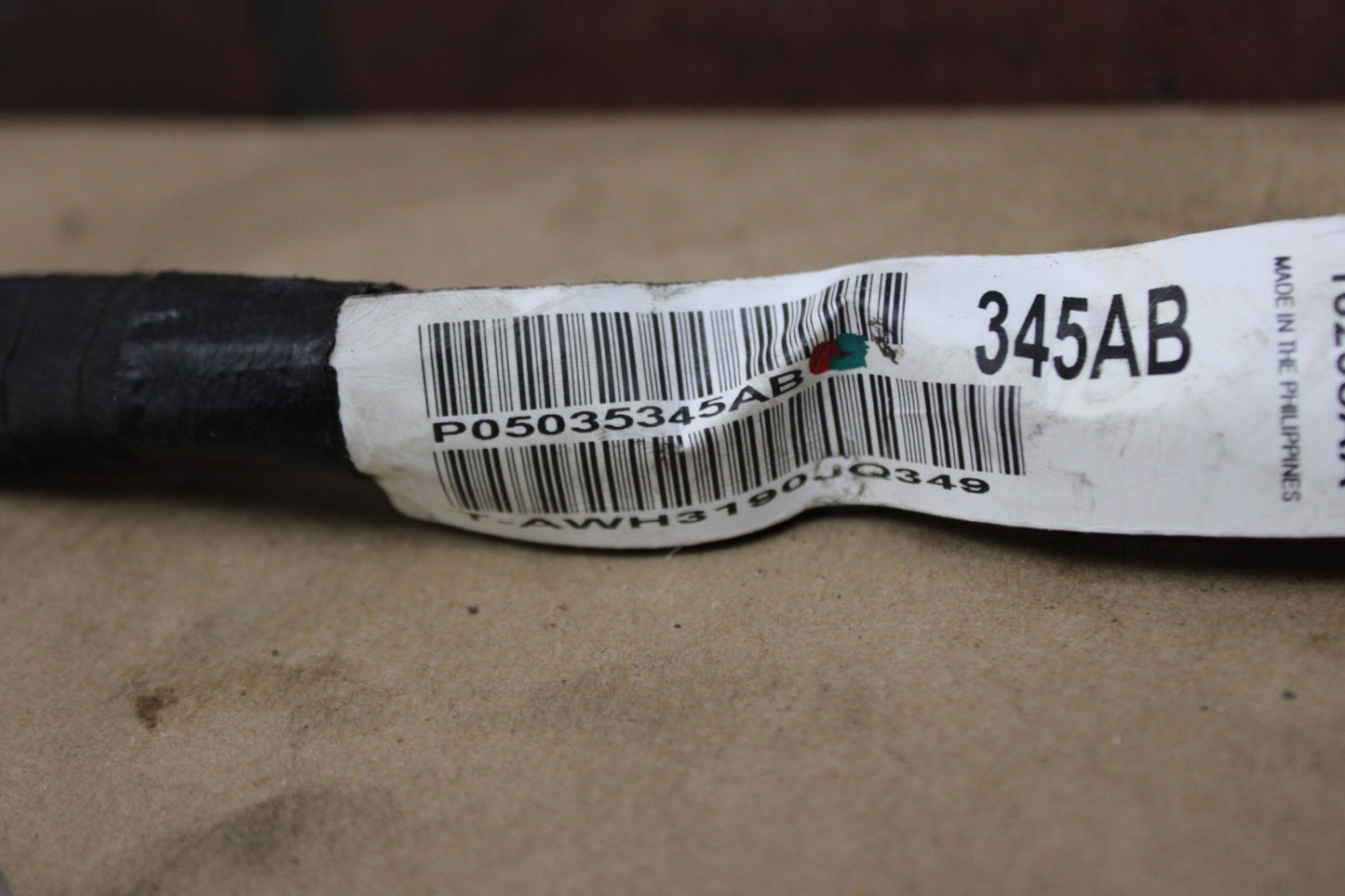 2011 DODGE CHALLENGER SRT8 HEADLAMP TO DASH WIRE WIRING HARNESS OEM 05035345AB