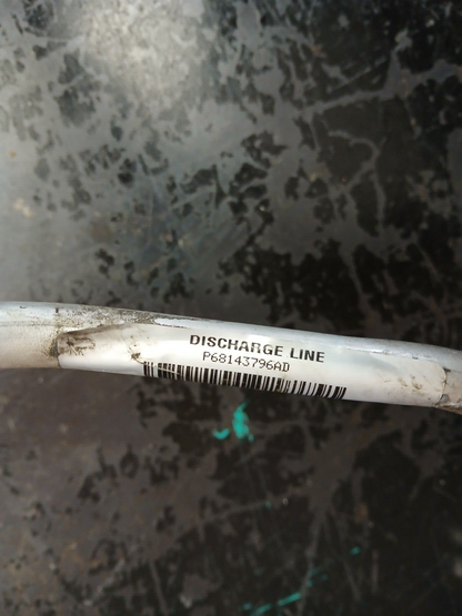 2014-2019 Ram 1500/1500 Classic A/C Discharge Line Hose 68143796ad