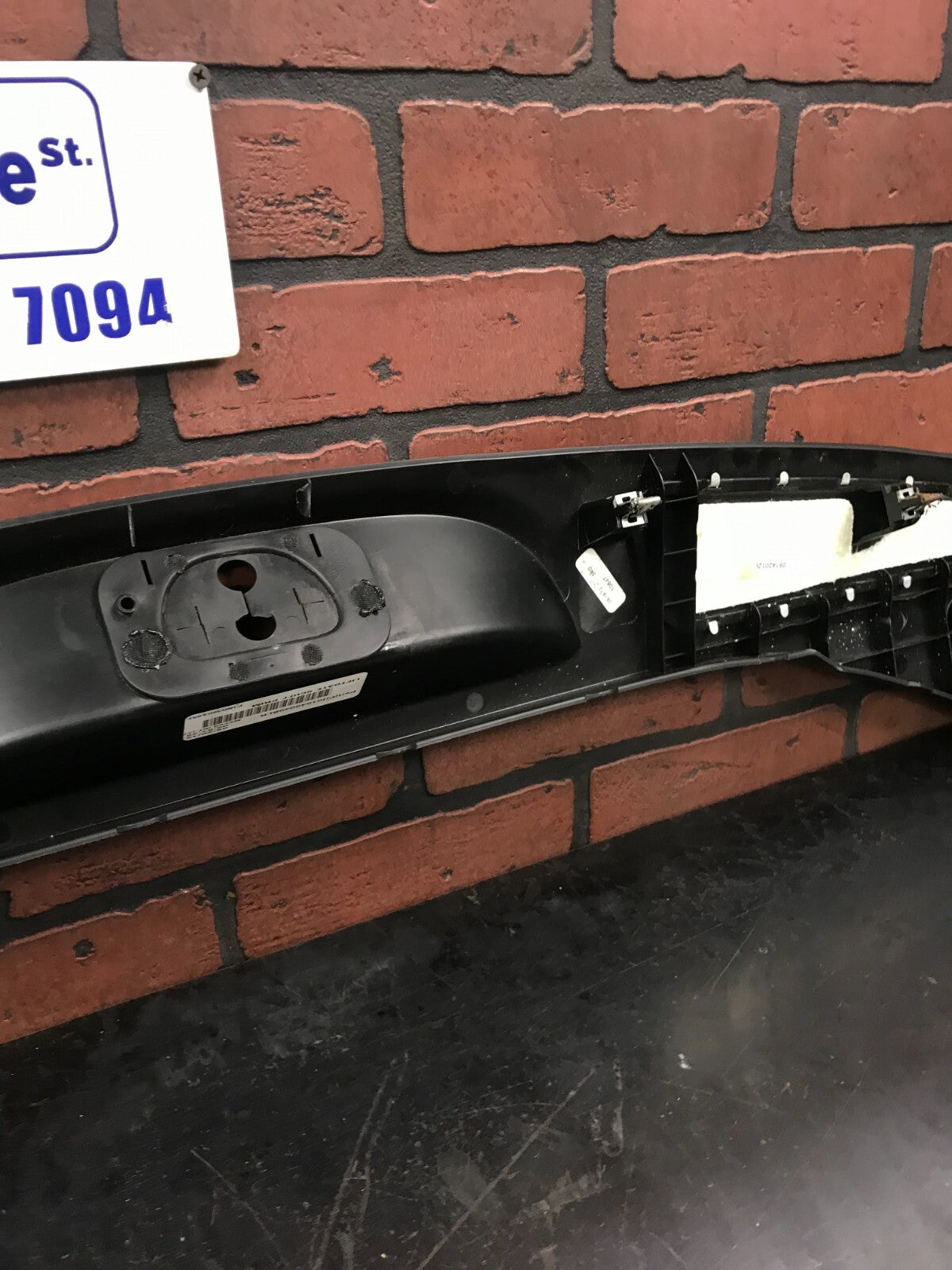 2011-2022 Jeep Grand Cherokee SRT Tailgate Trunk Sill Scuff Plate Trim Panel