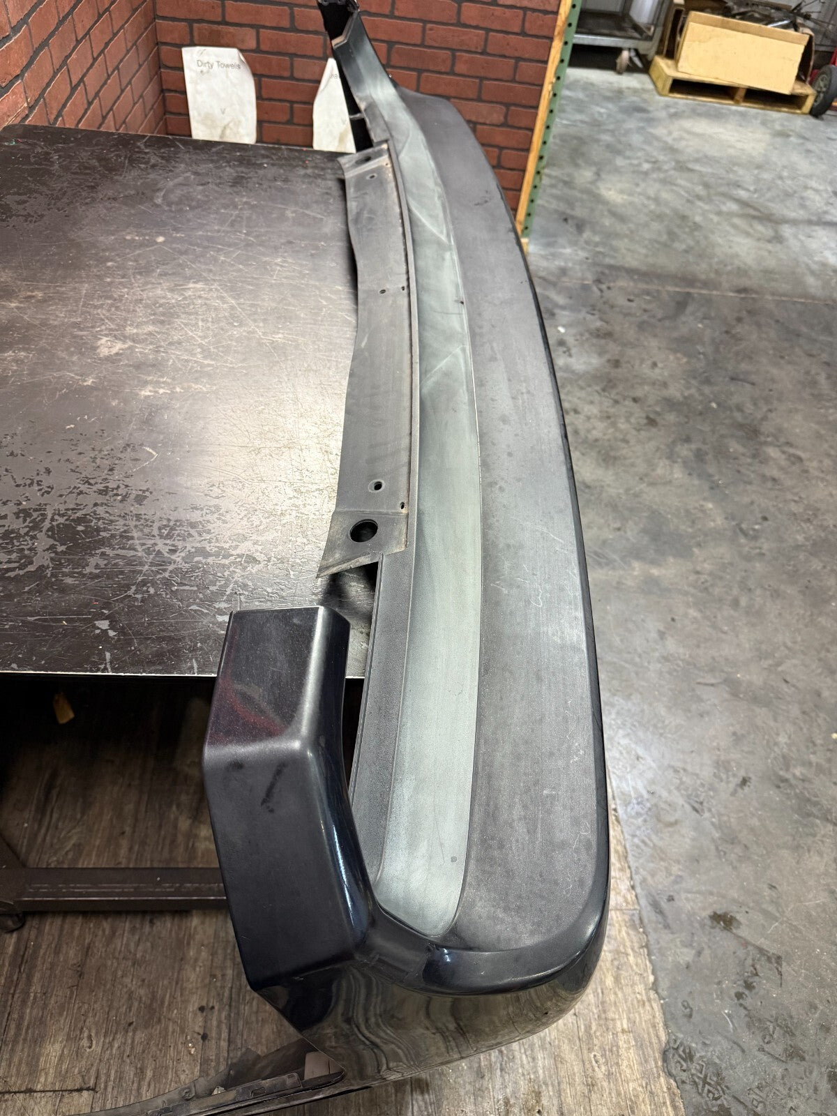 08-14 Dodge Challenger SRT8 Rear Bumper Cover Black PXR Dual Exhaust Park Assist
