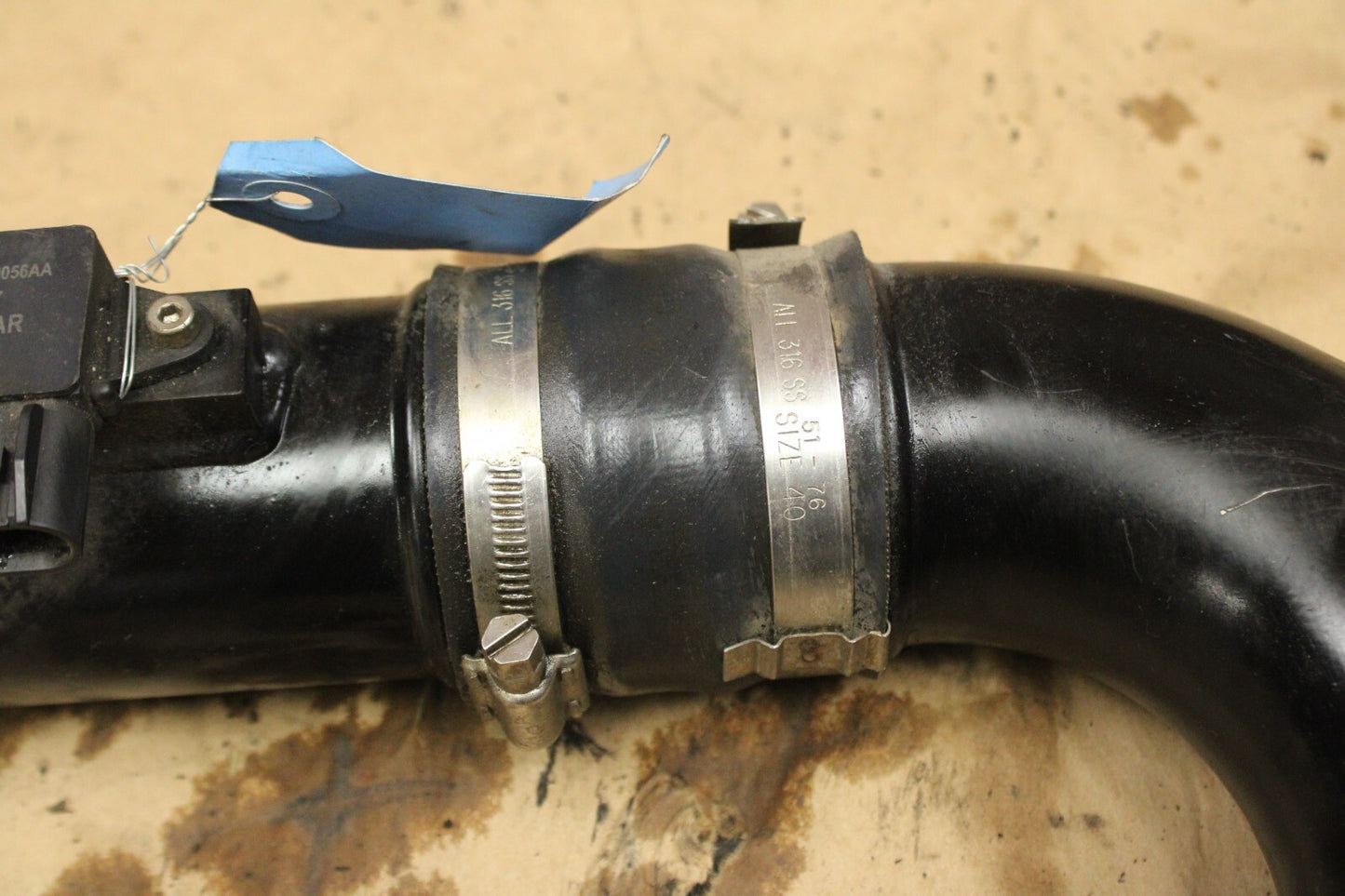 07-17 JEEP PATRIOT 07-10 DODGE CALIBER AIR INTAKE CLEANER DUCT TUBE HOSE OEM