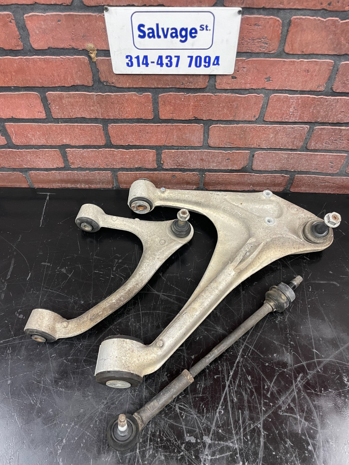 06-09 PONTIAC SOLSTICE SET OF 3 REAR LEFT UPPER & LOWER CONTROL ARM OEM