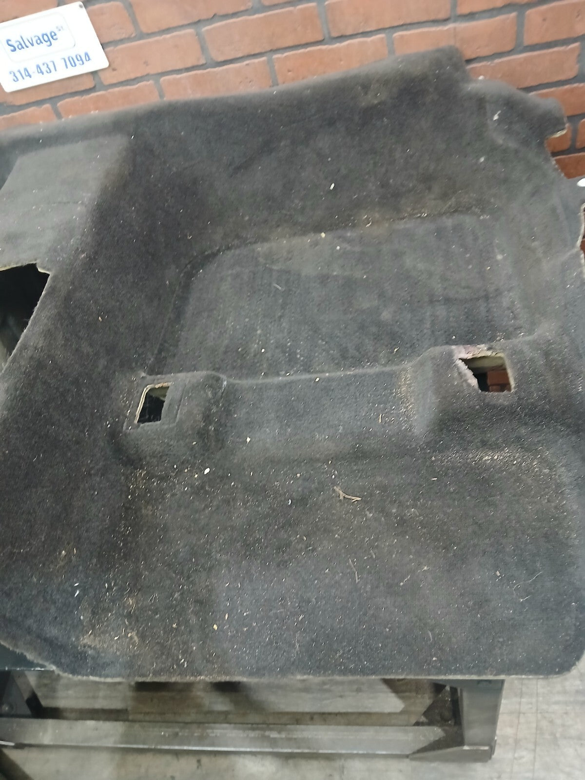 2011-2023 Dodge Charger Rear 2nd Row Interior Floor Carpet Liner Black