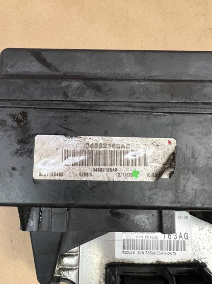 2008 Jeep Grand Cherokee 6.1L SRT8 PCM TIPM Key And Node Set OEM