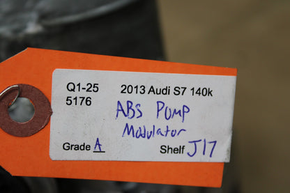 2013-2015 AUDI S6/A7/S7 ABS ANTI LOCK BRAKE PUMP MODULE ASSEMBLY 4G0 907 379 M