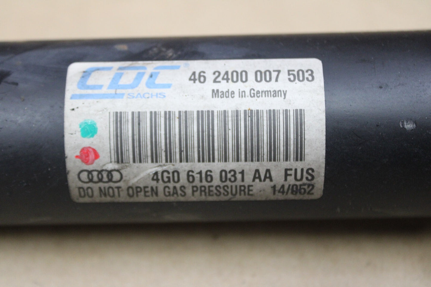 12-18 OEM Audi A6 A7 S6 S7 S8 Rear LH Driver Shock Strut Absorber 4G0 616 031 AA