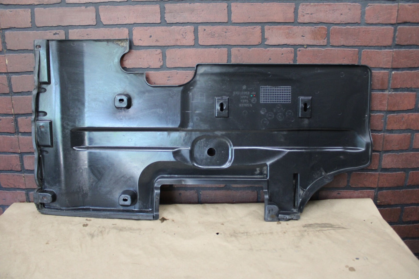 2011-2023 DODGE CHARGER REAR LEFT UNDERBODY SPLASH SHIELD GUARD OEM 57010353AH