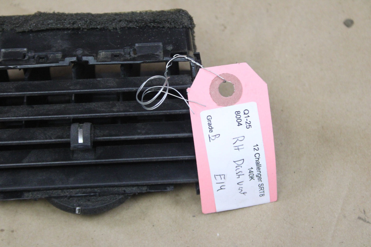 2008-2014 CHALLENGER Passenger Side Outer Dash Bezel AC A/C Air Vent OEM
