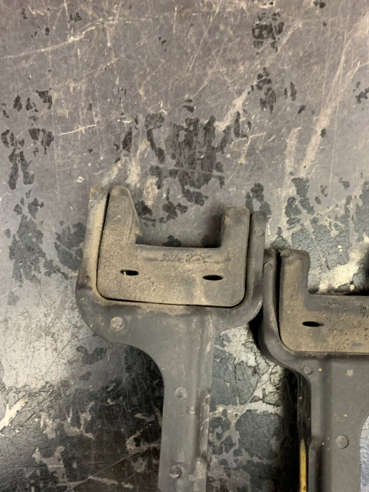 2006 - 2023 DODGE CHARGER RADIATOR UPPER ISOLATOR MOUNT BRACKET SET OF 2 OEM