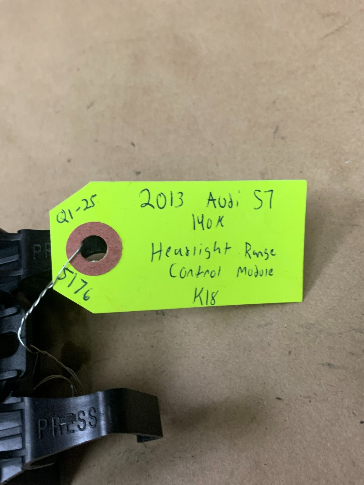 12-18 Audi S6 A6 A7 Headlight Head Light Lamp Range Computer Control Module Unit