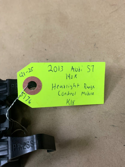 12-18 Audi S6 A6 A7 Headlight Head Light Lamp Range Computer Control Module Unit