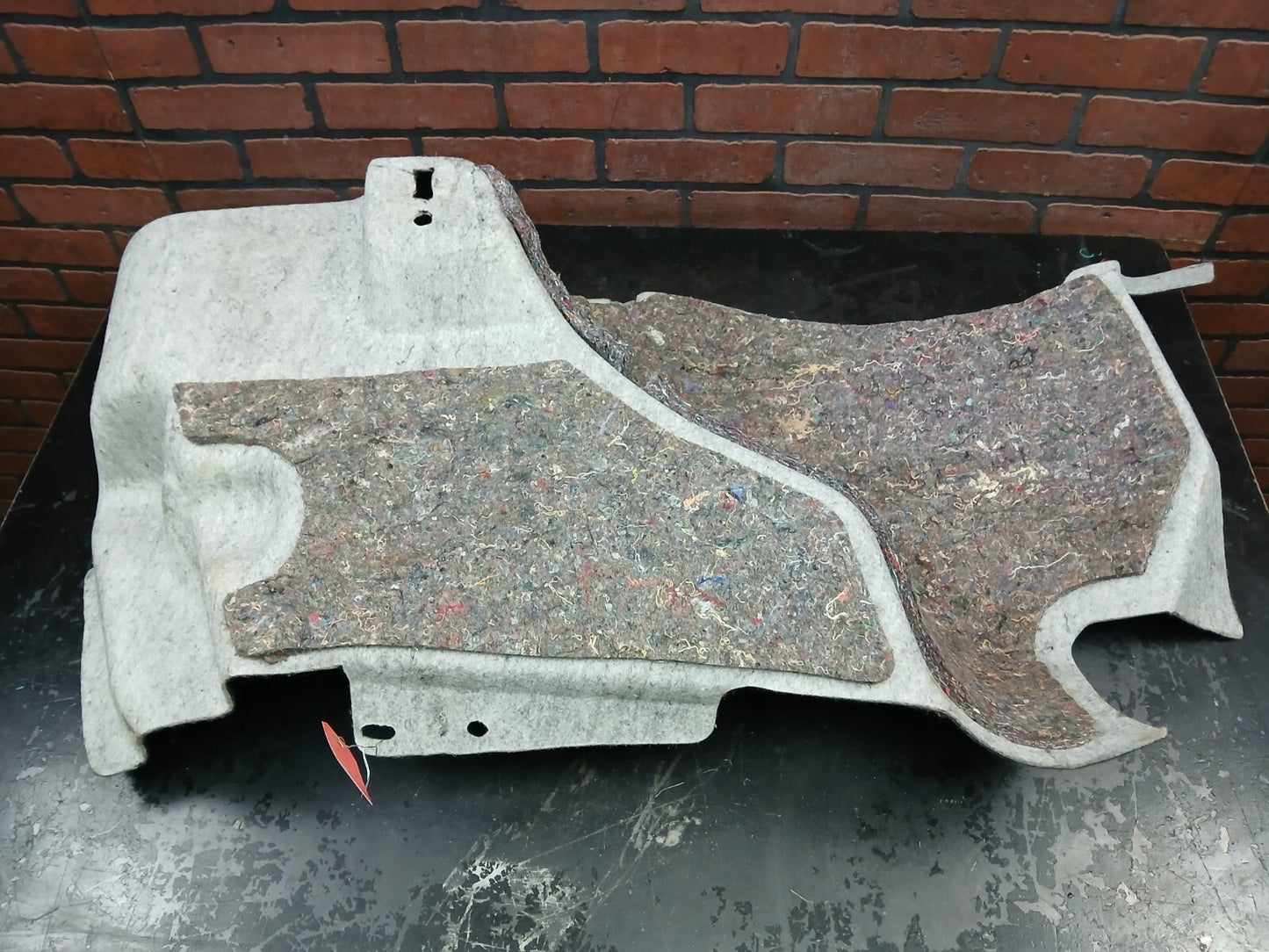 05-10 Chrysler 300 Rear Driver LH Trunk Luggage Compartment Panel Carpet Trim