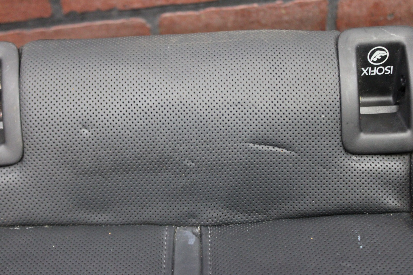 2012-2015 Audi S7 Rear Lower Bottom Seat Bench Black Leather 4g8 885 079