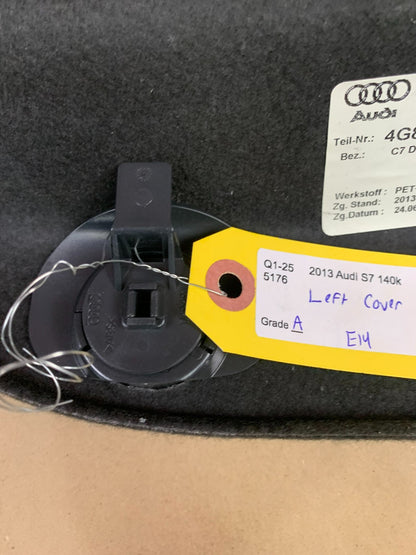 2012-2018 Audi A6 S6 Rear Left Trunk Access Panel / BOOT Lining Cover OEM