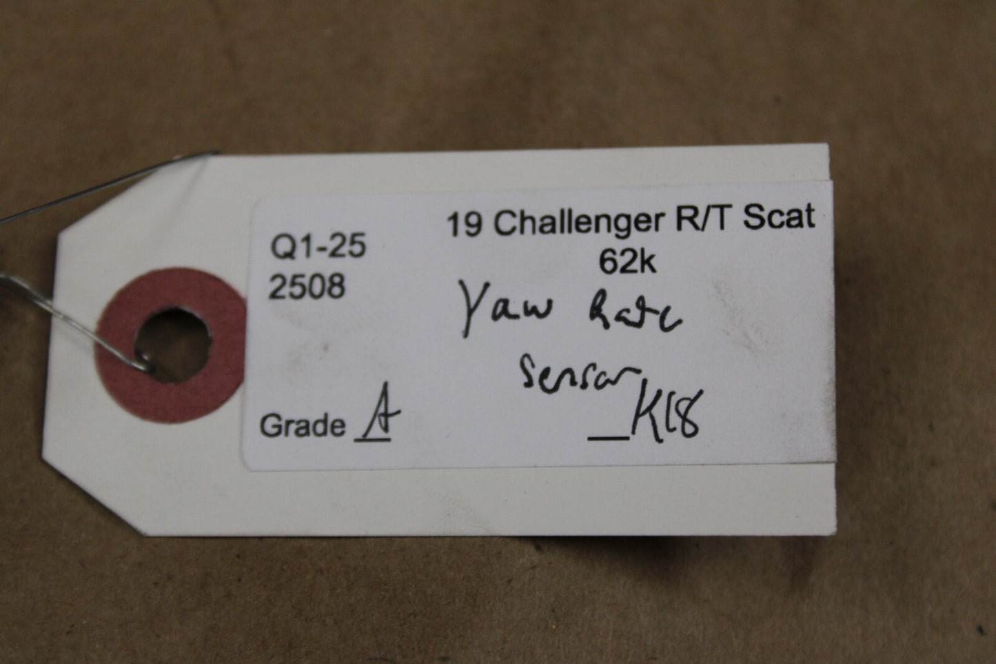 2011-2023 DODGE CHALLENGER CHARGER SUSPENSION YAW RATE UNIT DYNAMICS SENSOR OEM