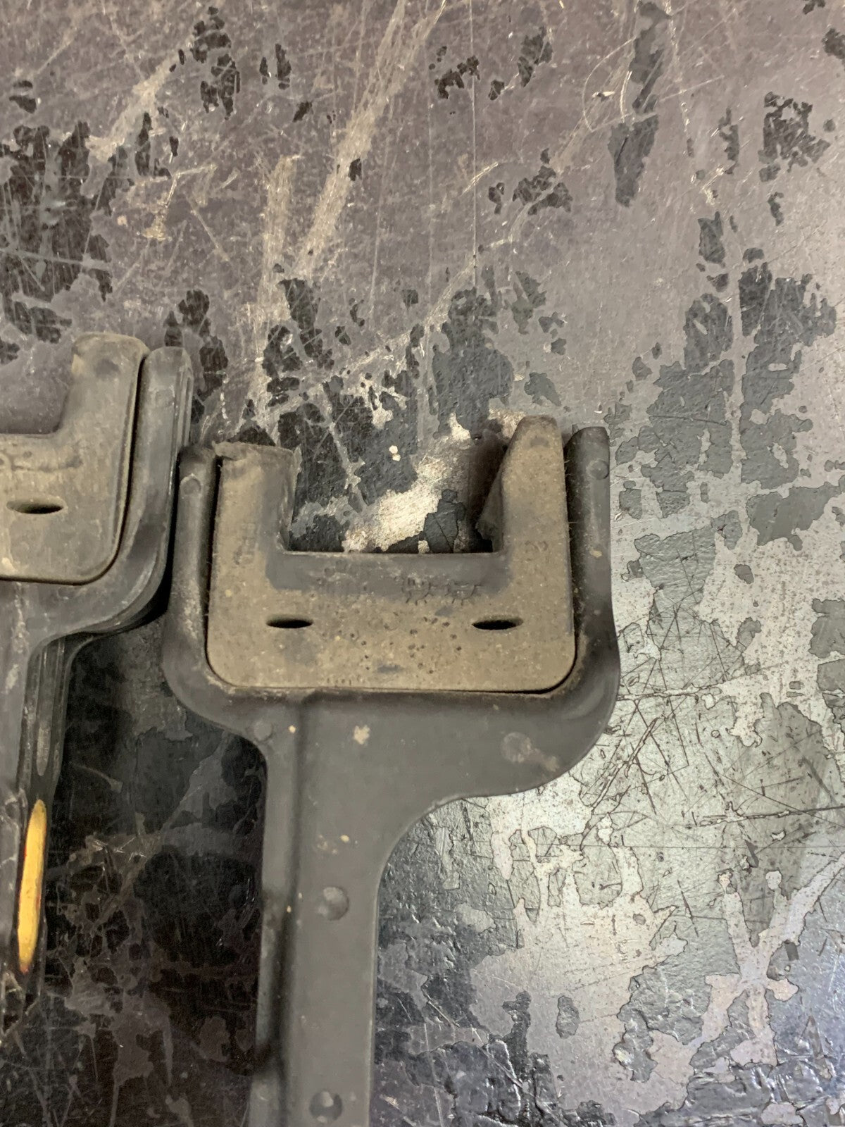 2006 - 2023 DODGE CHARGER RADIATOR UPPER ISOLATOR MOUNT BRACKET SET OF 2 OEM