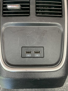 2015-2023 Charger 300 Center Console Rear Vent Panel OEM Black AE02518DX9002