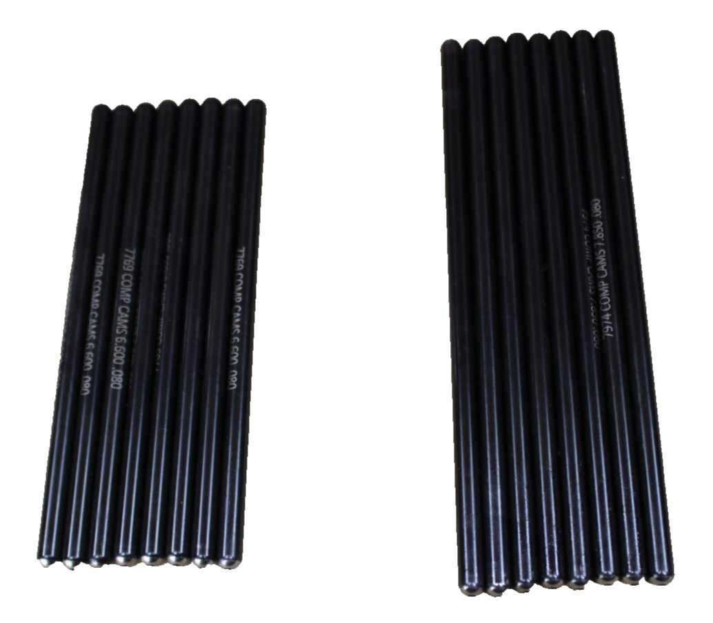 6.1L HEMI Engine 7769-8 7974-8 Comp Cams 6.600" 7.850" .080" Push Rod Set 16pcs