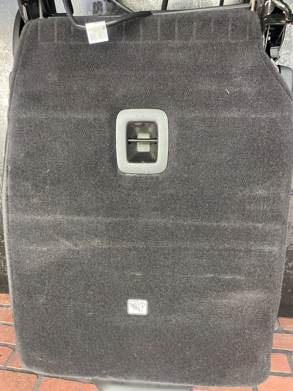 2011-2013 Jeep Grand Cherokee SRT8 Right Rear Seat Assembly Heated Black Suede