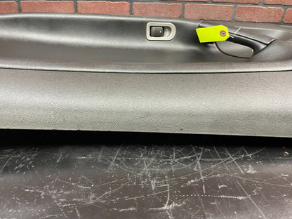 06-09 Pontiac Solstice Right Passenger Interior Door Trim Panel W/Switches Black