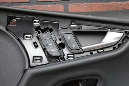 2012-2018 Audi A7/S7 Front Passenger RH Side Interior Door Panel Assembly Black