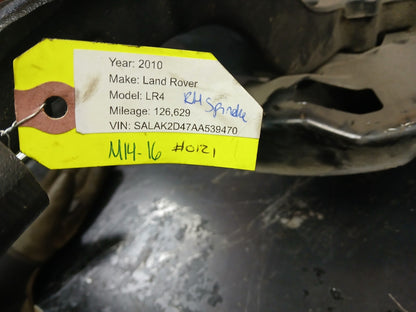 2010-2012 Land Range Rover Front Passenger RH Side Spindle Knuckle ah22-3k185-ab
