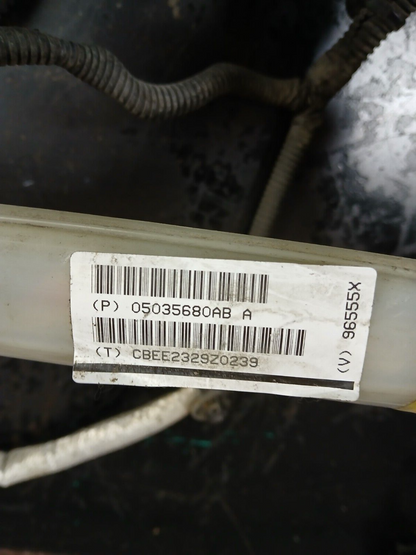 2010 Jeep Grand Cherokee Under Body Wire Wiring Harness 05035680ab Mopar