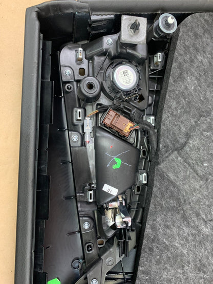 2012-2018 Audi A7/S7/RS7 Rear Interior Passenger RH Right Side Door Panel Black
