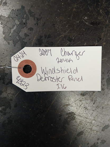 05-10 Charger 300 Magnum Windshield Defroster Cowl Panel Grille Vent 04805834ac