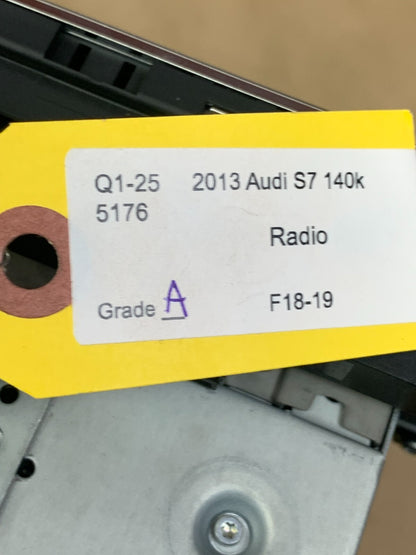 2012-2018 Audi A5/A6/A7 Quattro AM FM CD MP3 Radio Receiver 4G1 608 071 OEM