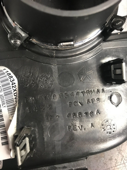 2008-2010 Dodge Challenger Instrument Cluster Speedometer Bezel 1188344TRMAA