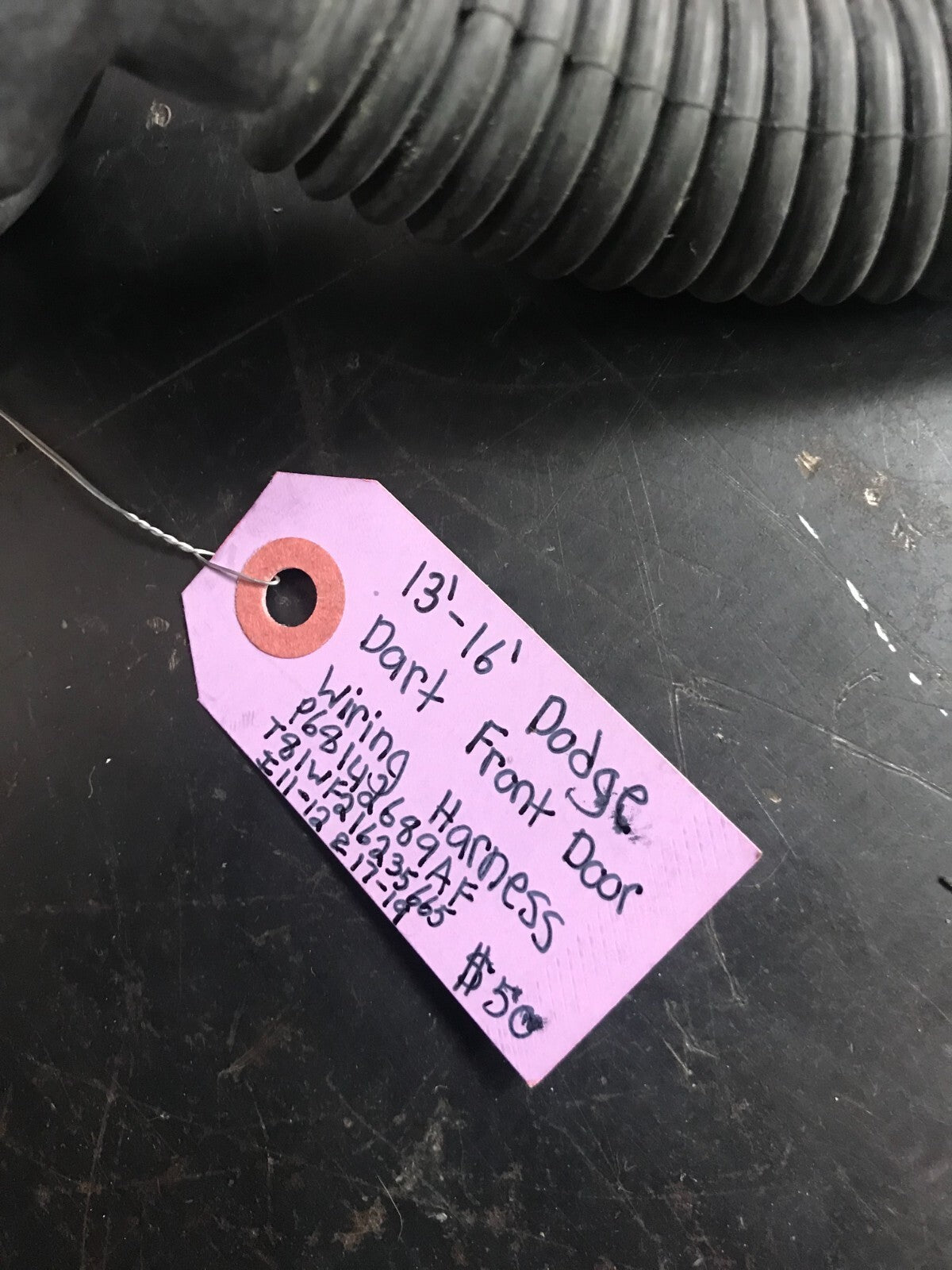 2013-2016 Dodge Dart Front Right Side Door Wire Wiring Harness P68142689AF OEM