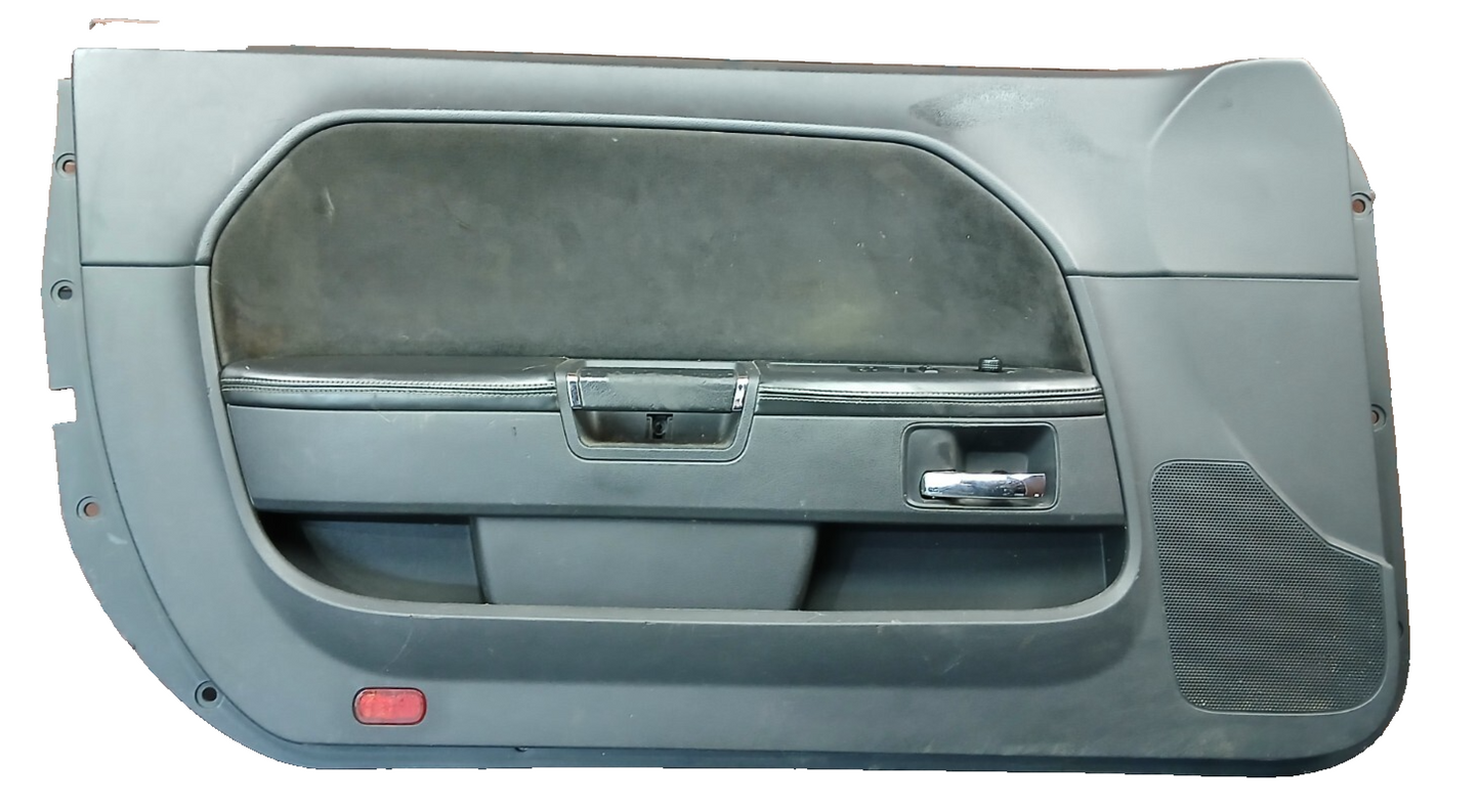 2008-2011 Dodge Challenger SRT8 Interior Front Driver LH Side Door Panel Black