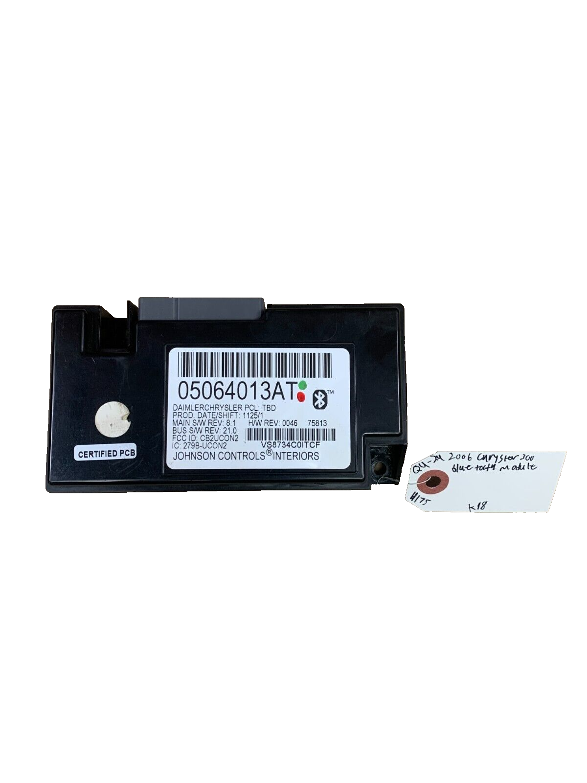 2006 Chrysler 300 SRT Bluetooth Telematic Module OEM 5064013AT