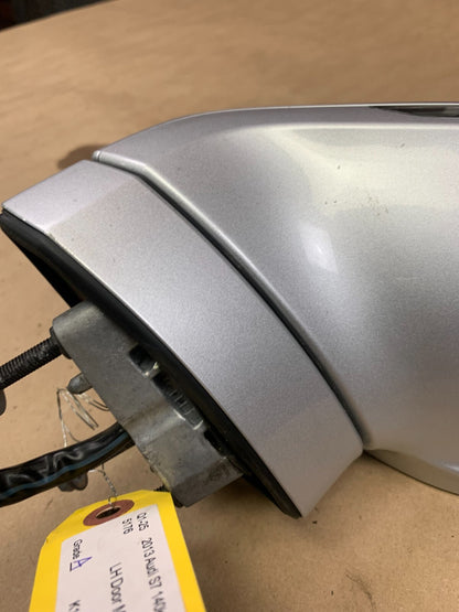 2013-2018 Audi S7/A7/RS7 Heated Blind Spot Driver LH Side Door Mirror Silver