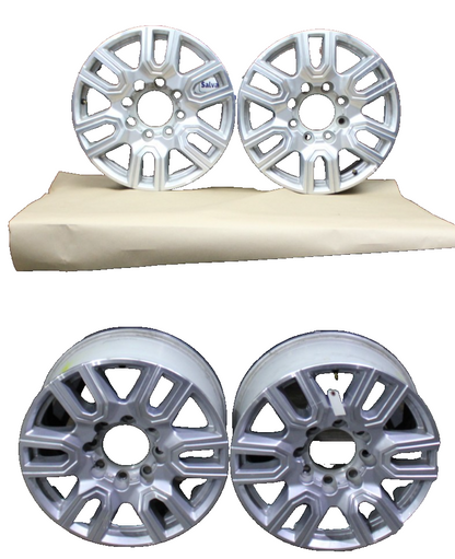 8 Lug GMC Chevy Silverado 2500/3500 Y Spoke 20”x8.5 Wheel Rim Set OEM 23377037