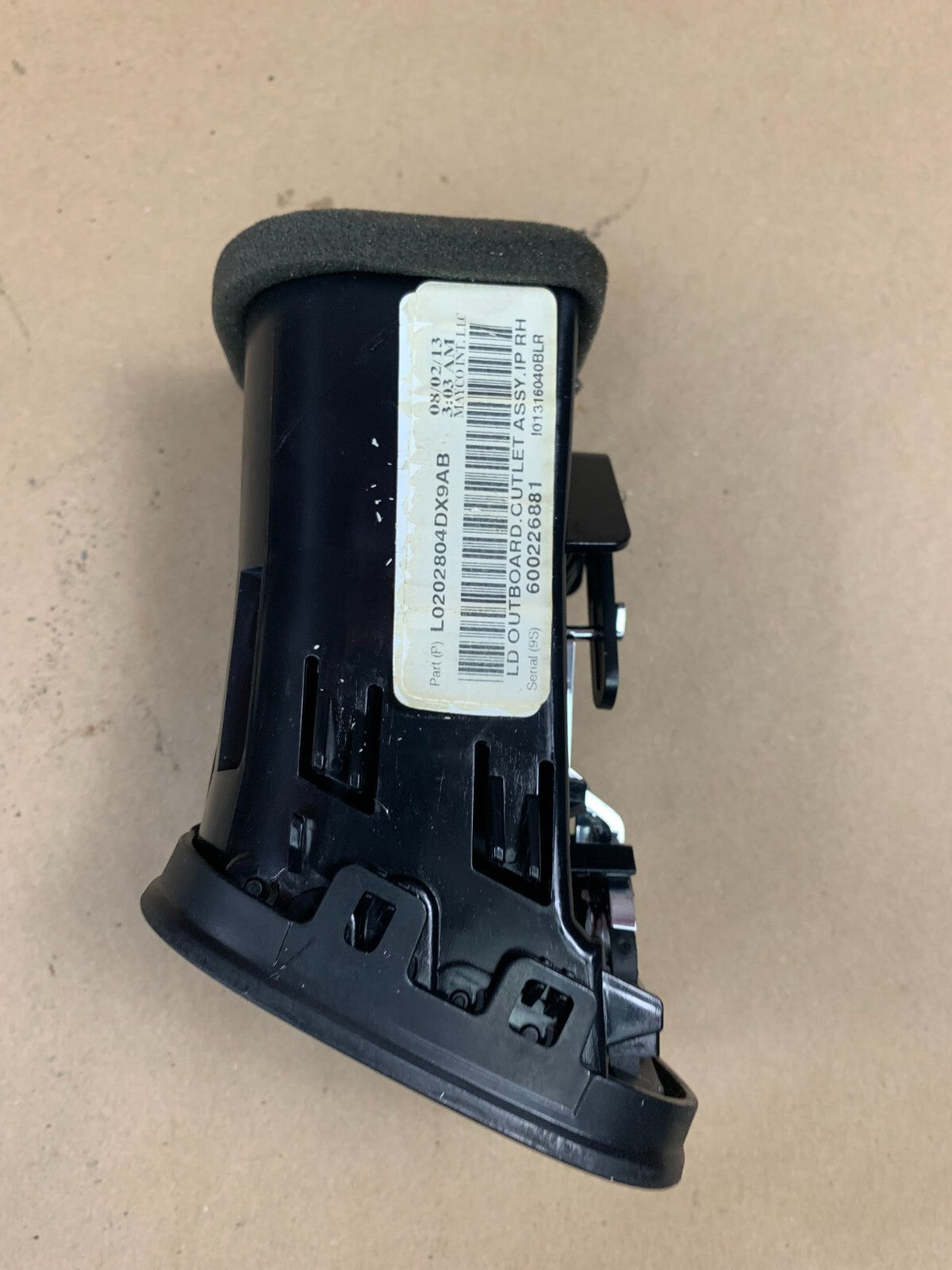 2011-2023 Dodge Charger Air Vent Dash Right Passenger Side Outer L0202804DX9AB