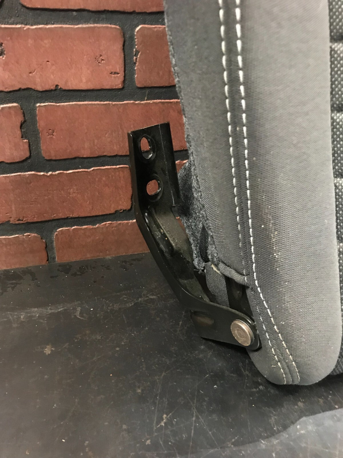 2011-2014 Dodge Challenger R/T Dark Slate Gray Passenger REAR SEAT