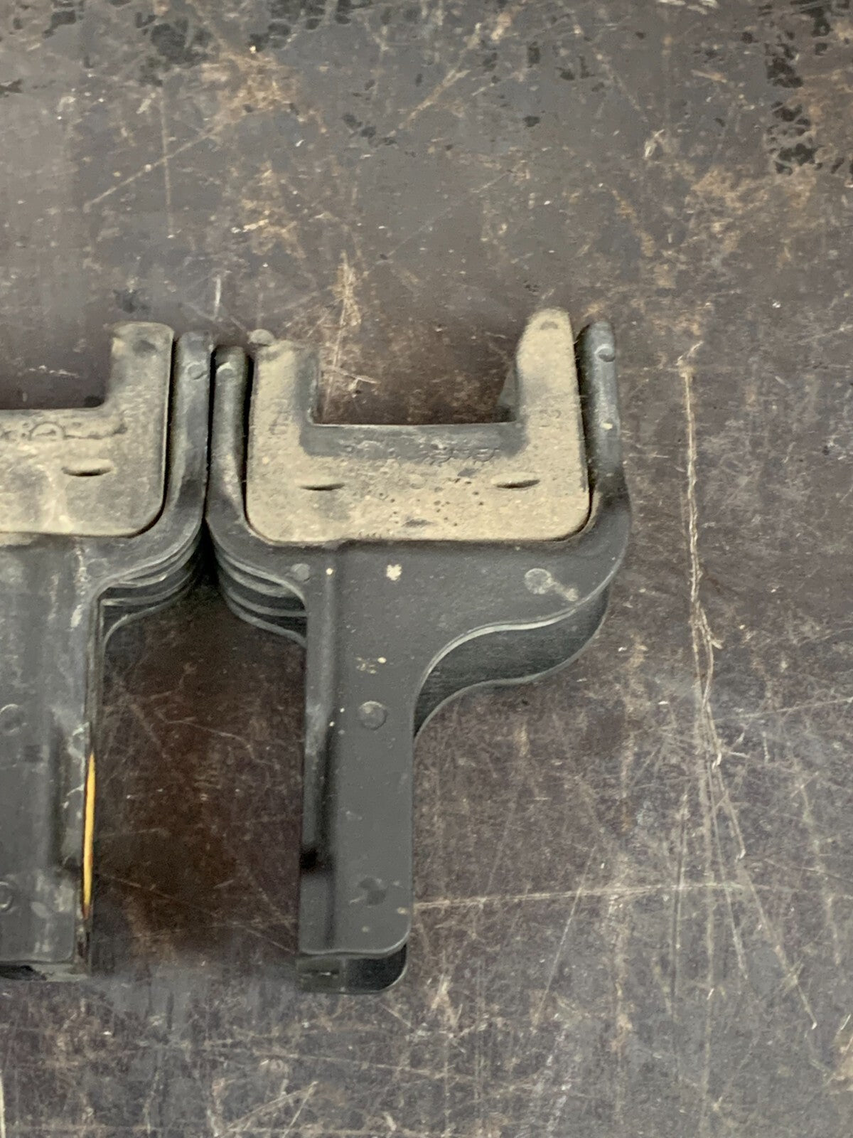2006 - 2023 DODGE CHARGER RADIATOR UPPER ISOLATOR MOUNT BRACKET SET OF 2 OEM