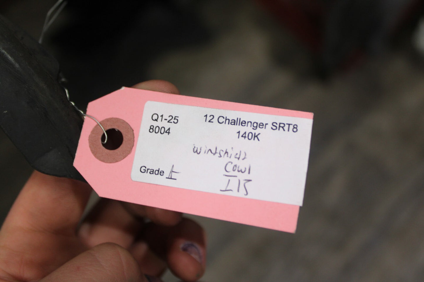 2008-2023 Dodge Challenger Windshield Defroster Cowl Vent Panel 05028757ad