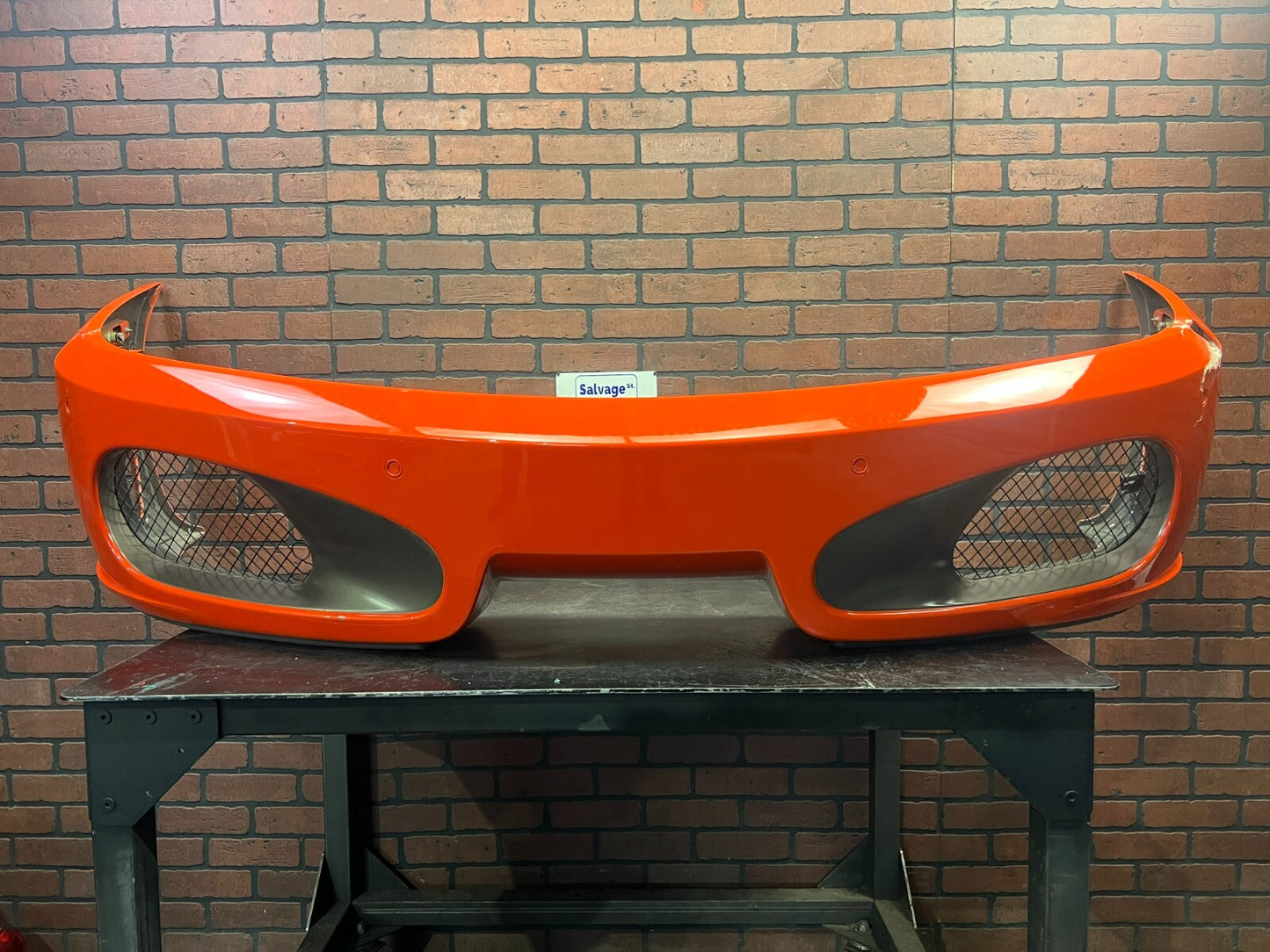Ferrari F430 Front Bumper with Parking Sensor Option, Orange Damaged 83111210