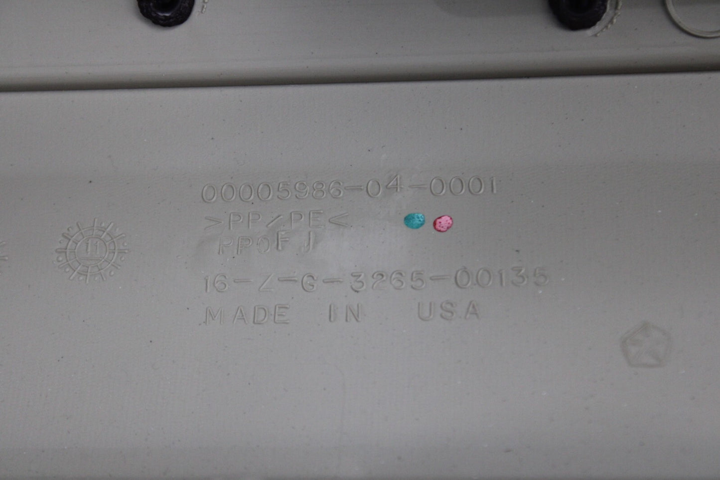 2013-2018 RAM 1500 PASSENGER RIGHT REAR QUAD CAB DOOR PANEL TRIM CARD ASSEMBLY