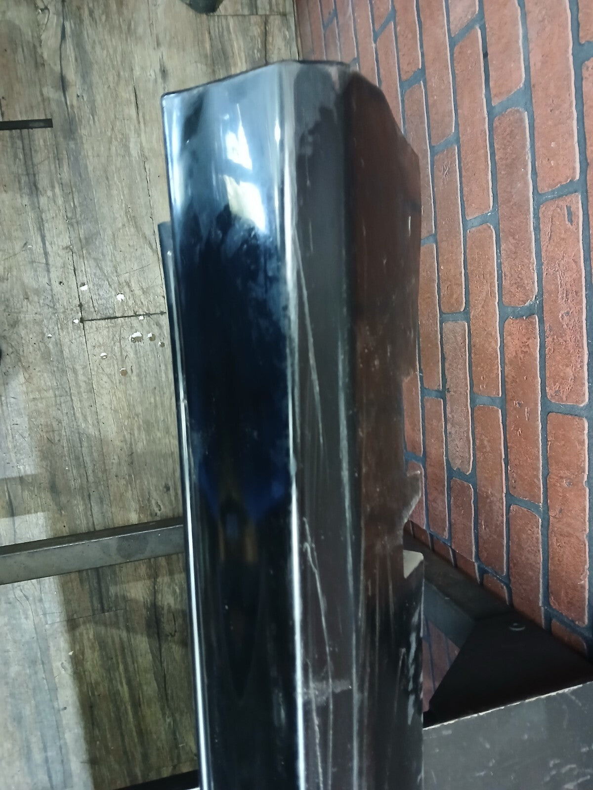 2013 Dodge Charger SRT8 Black Driver LH Side Skirt Rocker Panel BROKEN CLIPS