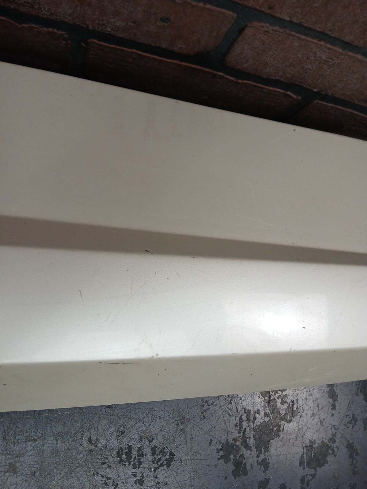 2002-2013 Cadillac Escalade EXT Rear Driver LH Side Trunk Panel Trim White