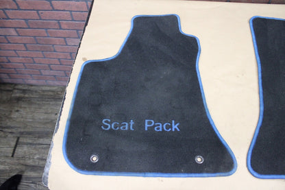 2018-2023 Dodge Charger Scat Pack Front Rear Carpet Floor Mat Set of 4