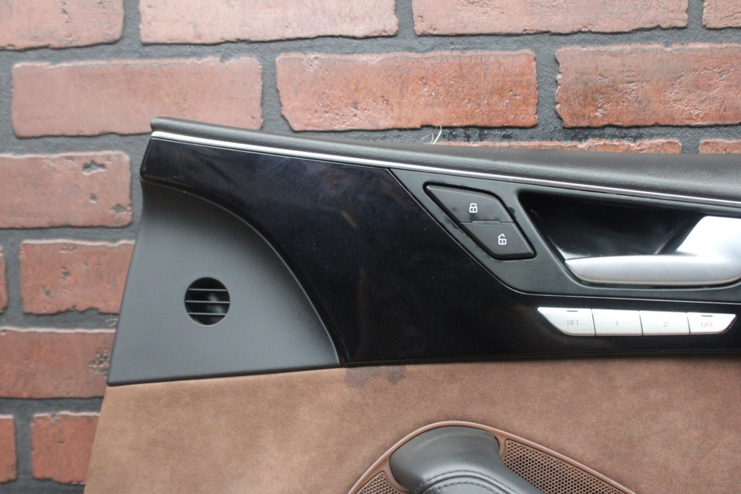 2011-2018 AUDI A8 A8L S8 INTERIOR FRONT RIGHT PASSENGER SIDE DOOR PANEL TRIM OEM