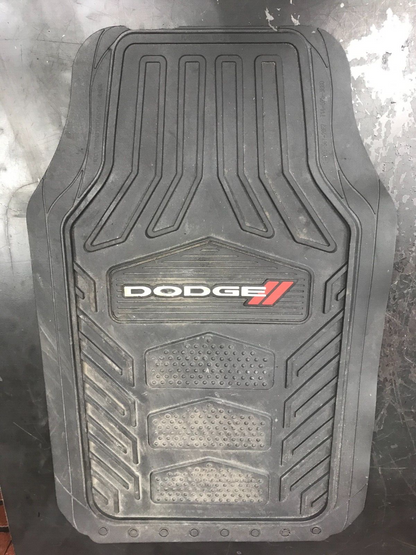 2008-2010 Dodge Challenger SRT Plasticolor Black Rubber Floor Mat Set of 4