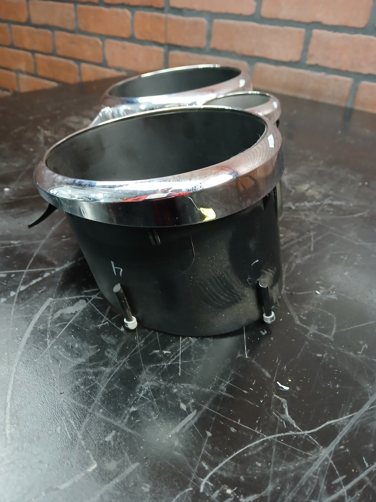 2007 Pontiac Solstice GXP Black Chrome Speedometer Bezel Trim Assembly