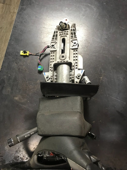 2013-2016 GMC Acadia Steering Column Assembly W/ Steering Wheel & Key 23301177