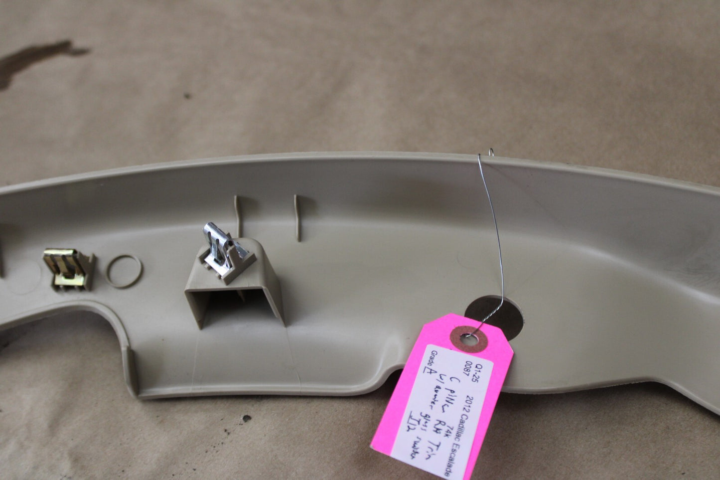 2007-2014 Cadillac Escalade Passenger RH Right Side C Pillar Trim Molding OEM